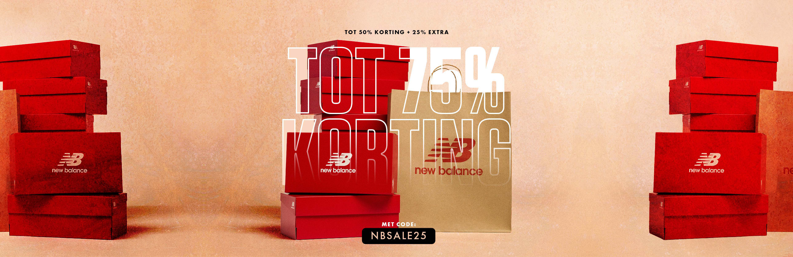 0 new balance sale 75 procent korting exclusieve promo