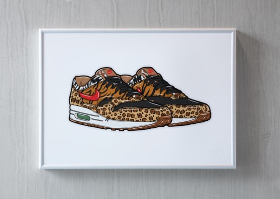 Hyprints Air Max 1 Animal sneaker art product 1024x728