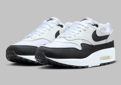 Nike Air Max 1 Wmns White Black F Oto 1