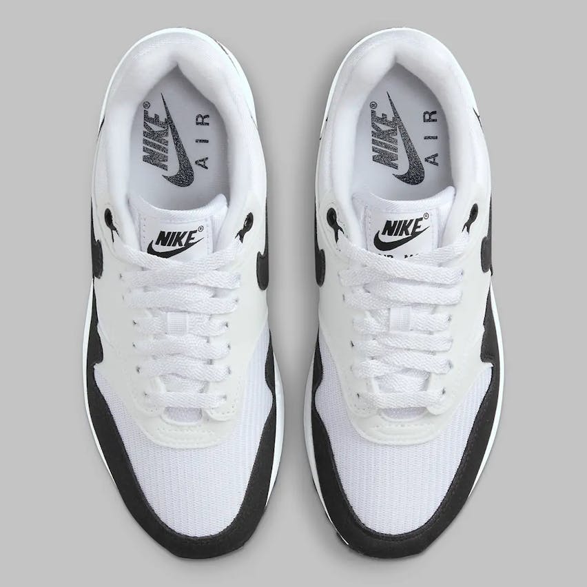 Nike Air Max 1 Wmns White Black F Oto 4