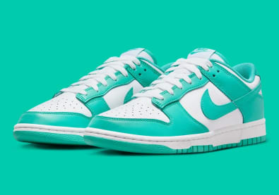 Nike Dunk Low Retro Clear Jade Foto 1