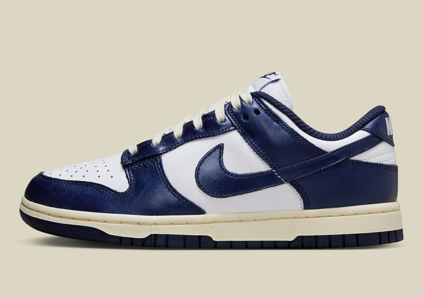 Nike Dunk Low Vintage Navy Foto 2