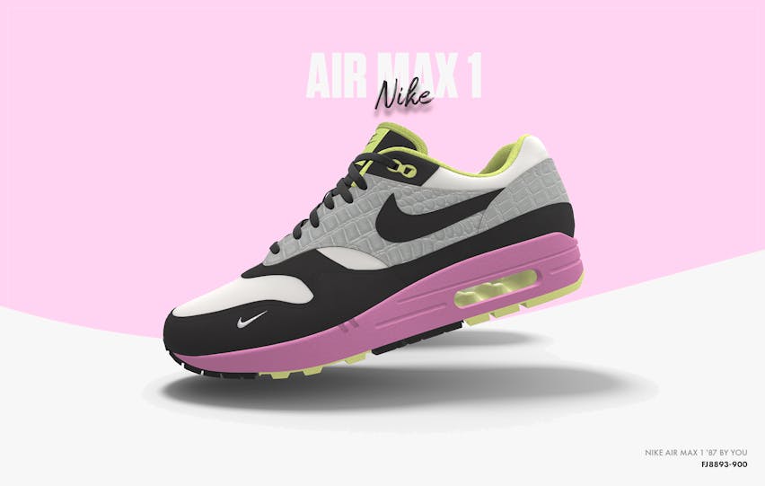 Blog Nike Air Max 1 87 By You black jade FJ8893 900