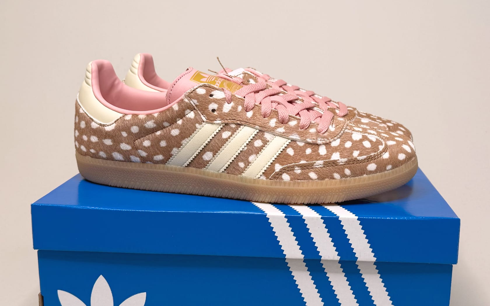 0 adidas samba brown desert warm vanilla kj7447