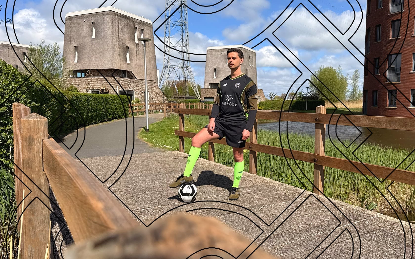 00 New Balance x Lack of Guidance 442 Elite Military Green U41T7UT