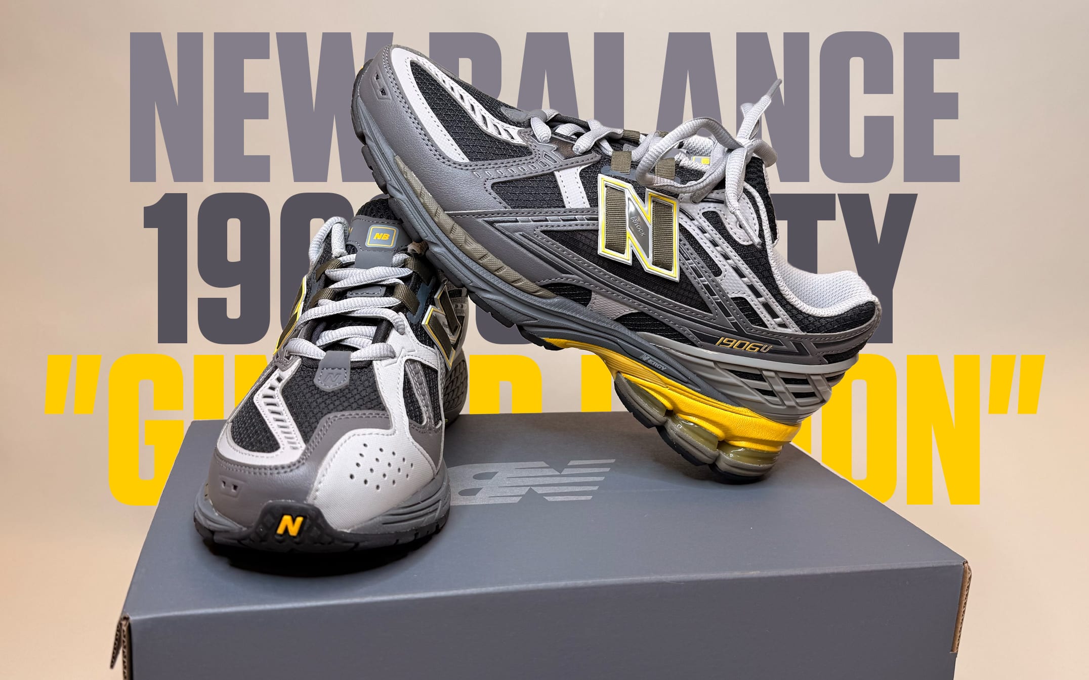 1 New Balance 1906 Utility Ginger Lemon M1906 NA