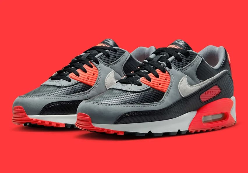 1 Nike Air Max 90 Premium Infrared Carbon Fiber HM9432 001