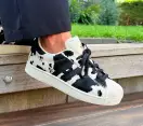 1 adidas superstar ii wmns cow print jp8164