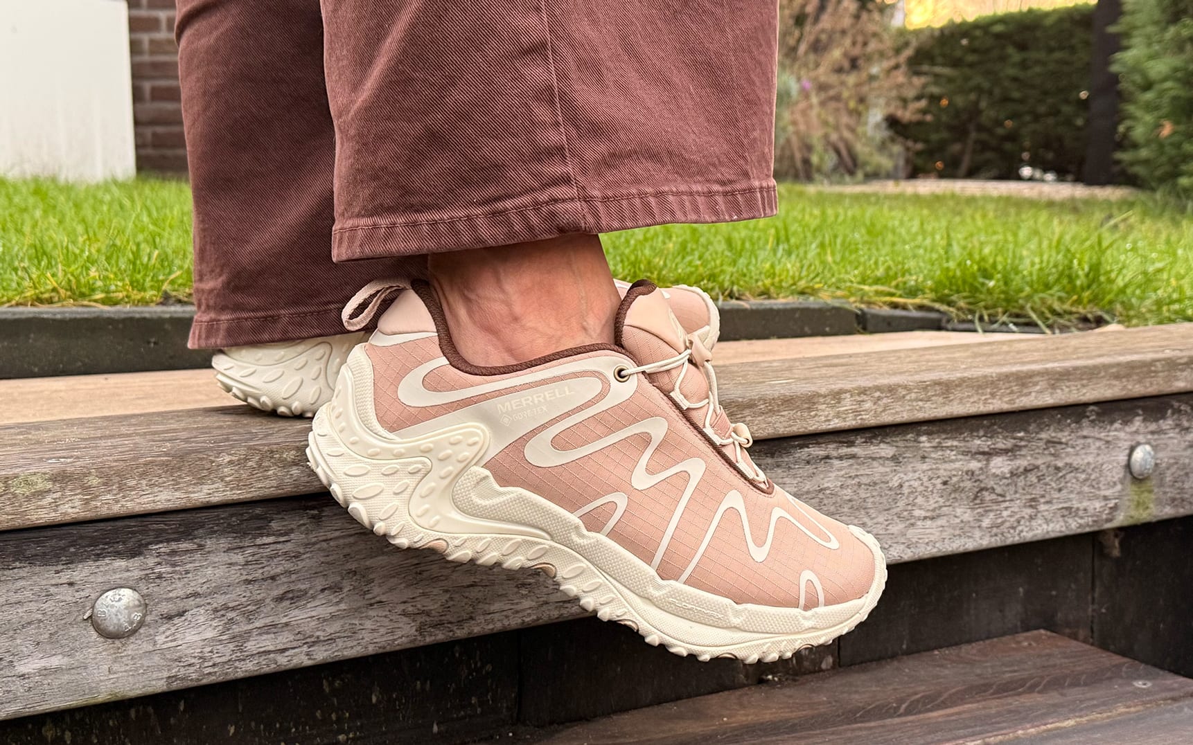 1 merrell cham redux storm gore tex hazel stucco j2007589