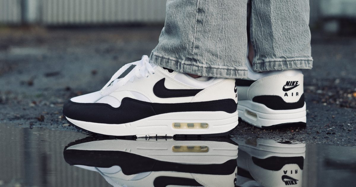 Nike air max 1 dames zwart wit Clearance
