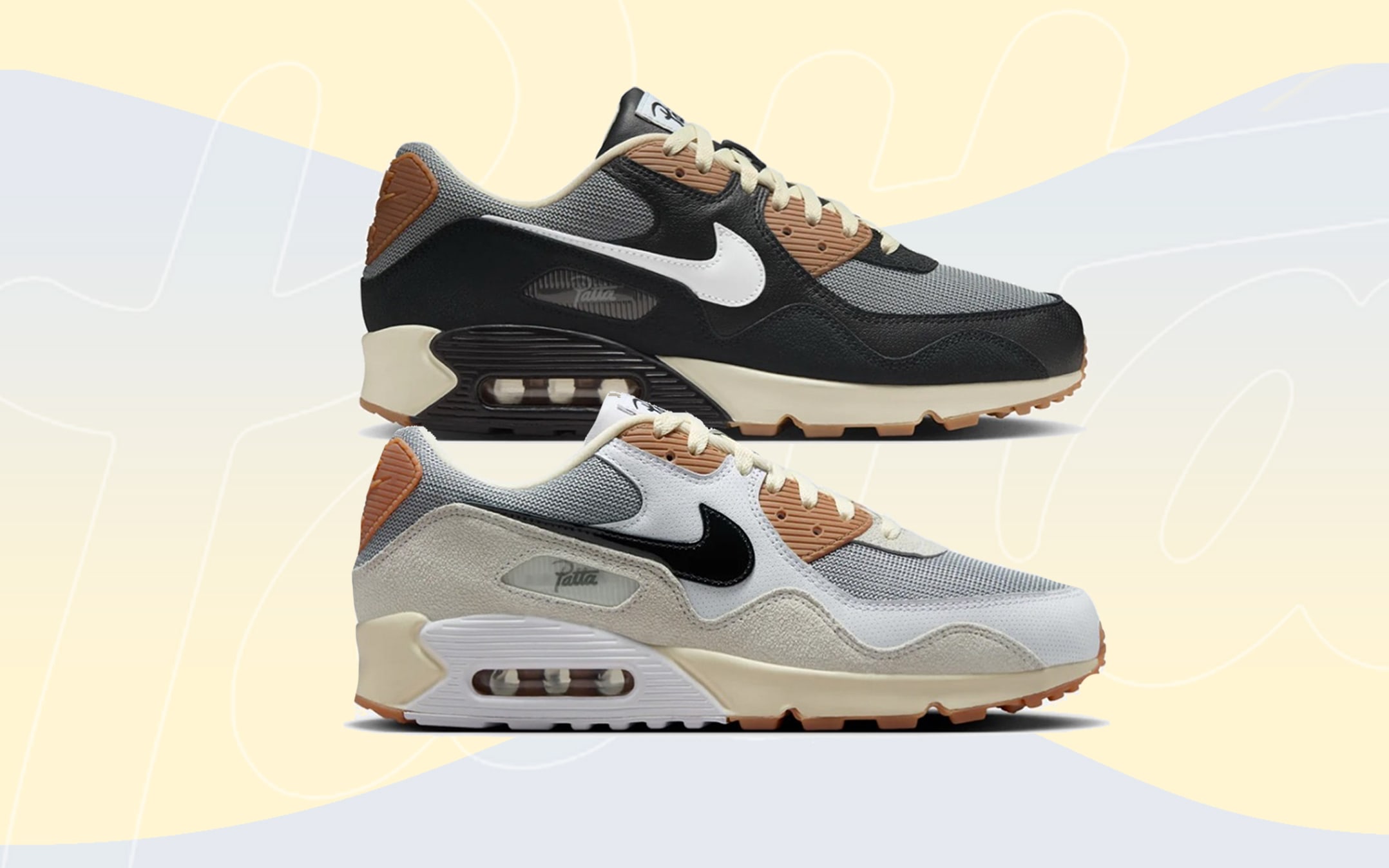 1 patta x nike air max 90 waves coconut milk if5605 001
