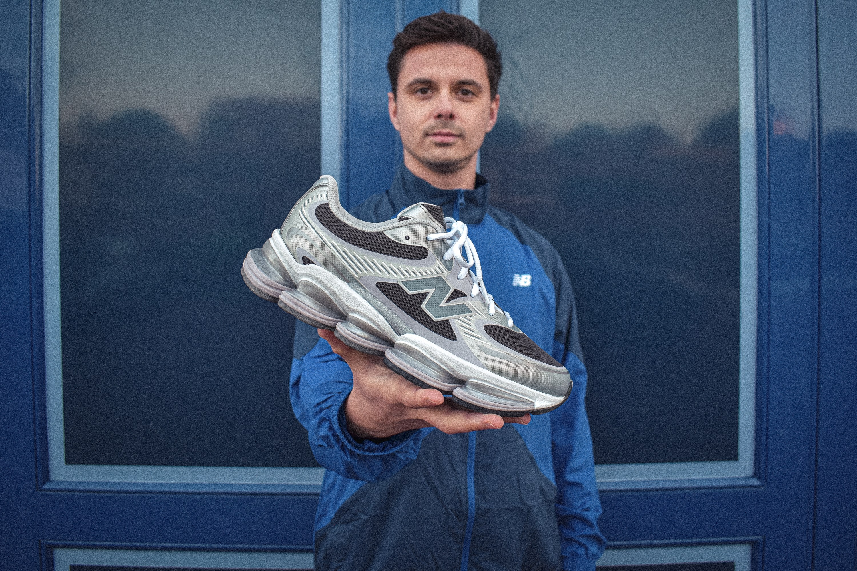 1 new balance abzorb 2000 silver metallic faded black u20003oz