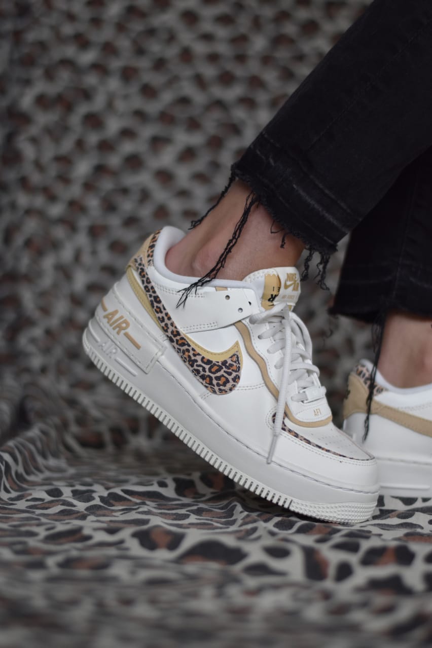 Nike Air Force 1 Sesame Leopard CI0919-120