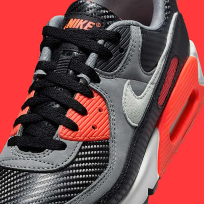 2 Nike Air Max 90 Premium Infrared Carbon Fiber HM9432 001