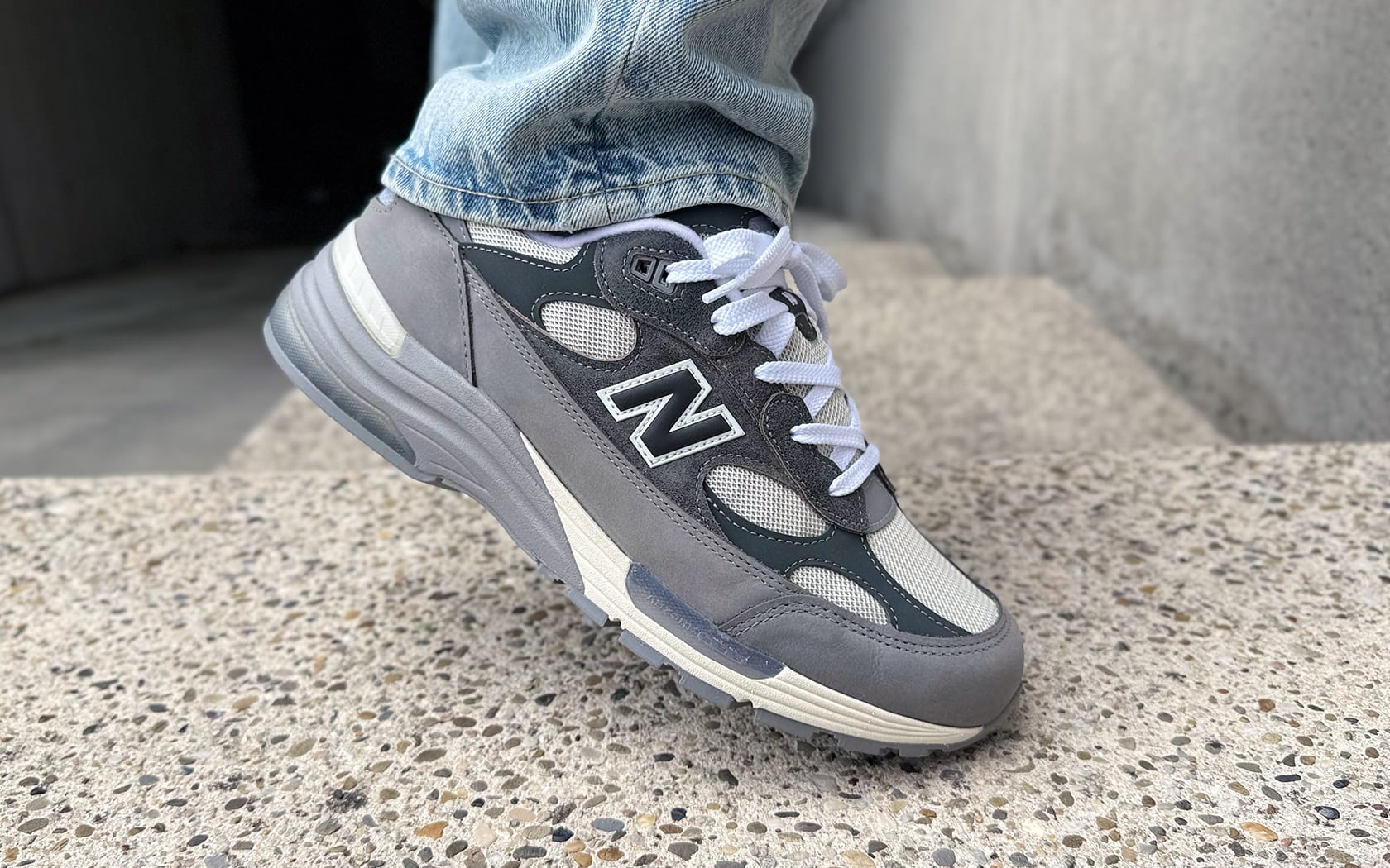2 new balance 992 made in usa shadow grey u9927wx