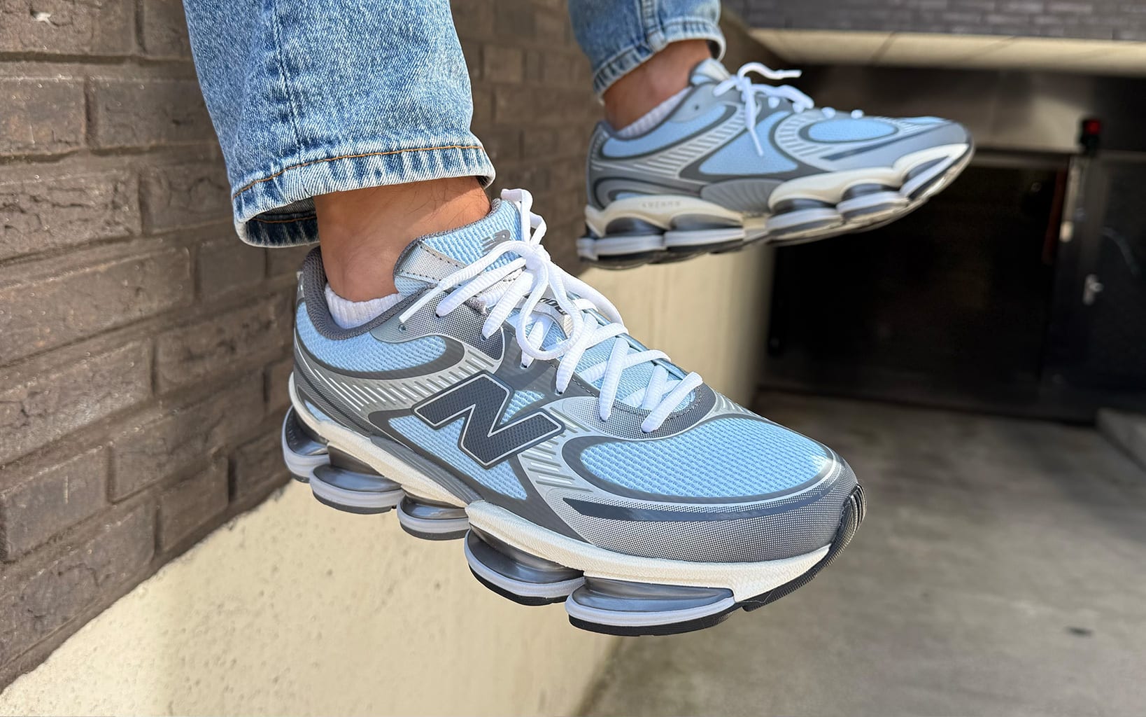 2 new balance abzorb 2000 blue grey u2000ba