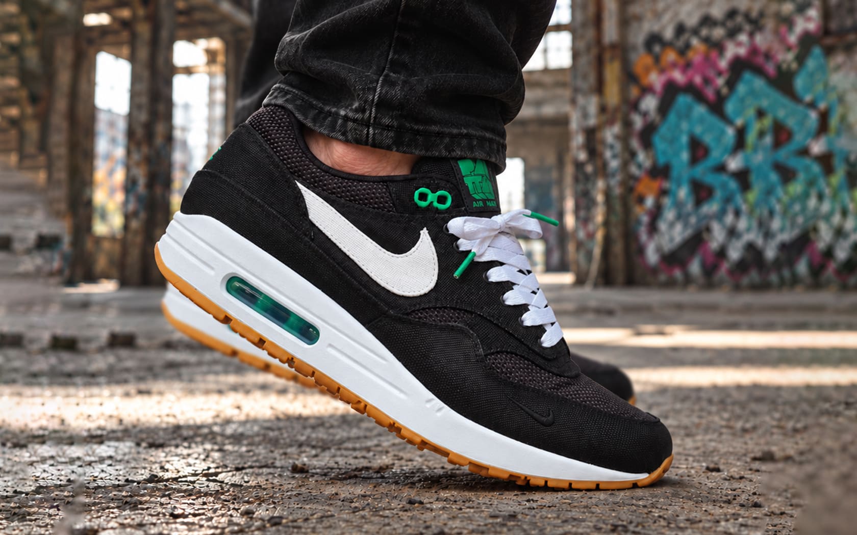 2 patta x nike air max 1 lucky green iu3169 001