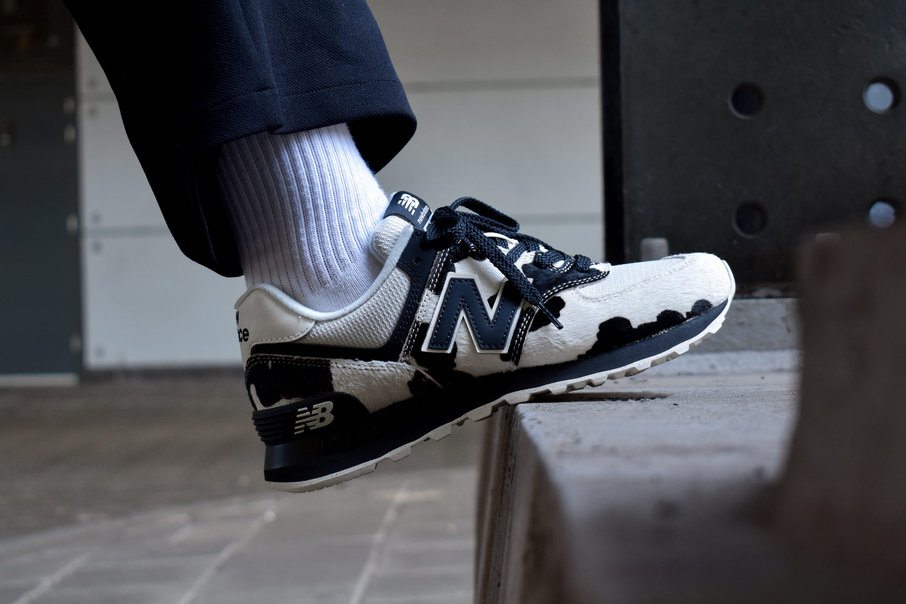 2 new balance 574 cow print w574ph