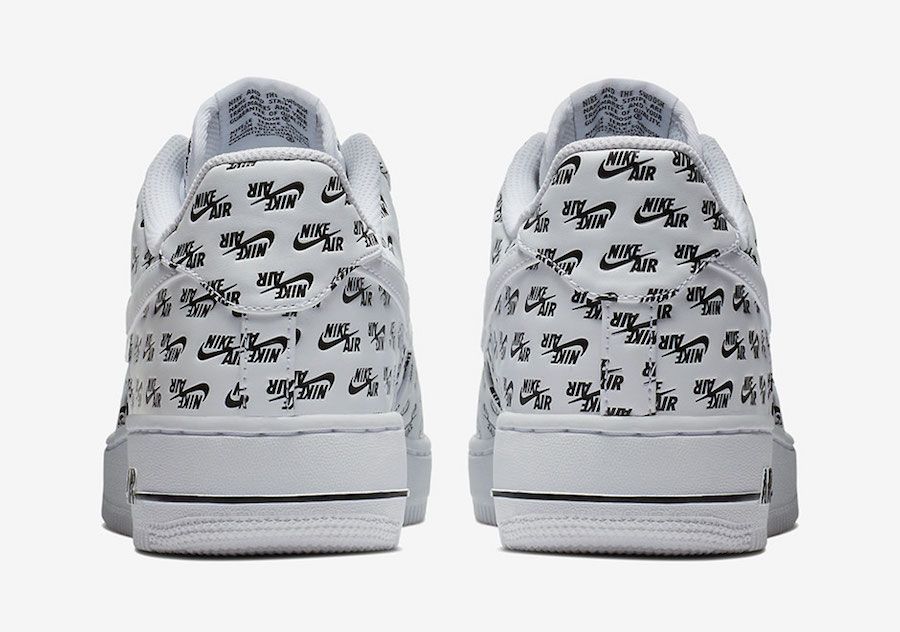 Branding to the max op deze Nike Air Force 1 Low