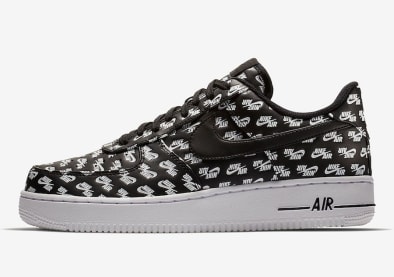 Branding to the max op deze Nike Air Force 1 Low