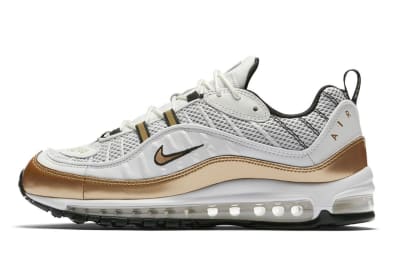 Nike Air Max 98 Gold & White UK Edition