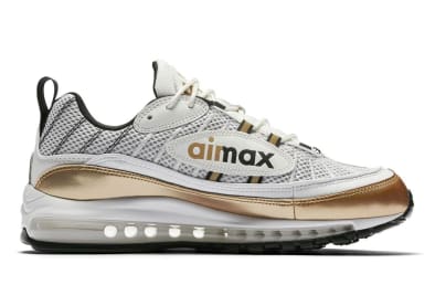 Nike Air Max 98 Gold & White UK Edition