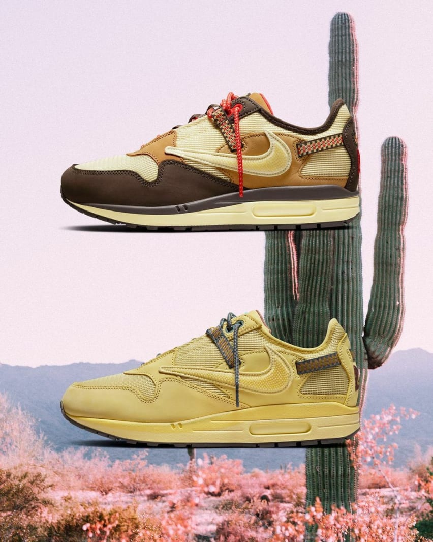 Nike Air Max 1 CACT.US CORP "Saturn Gold" en "Baroque Brown"