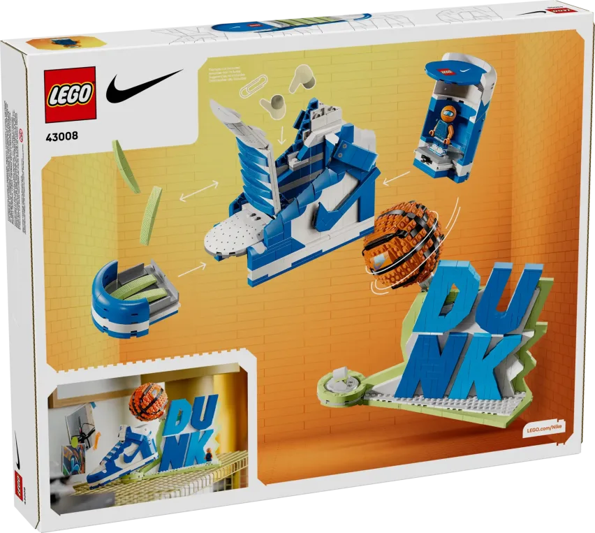 Nike Dunk x LEGO® Set box