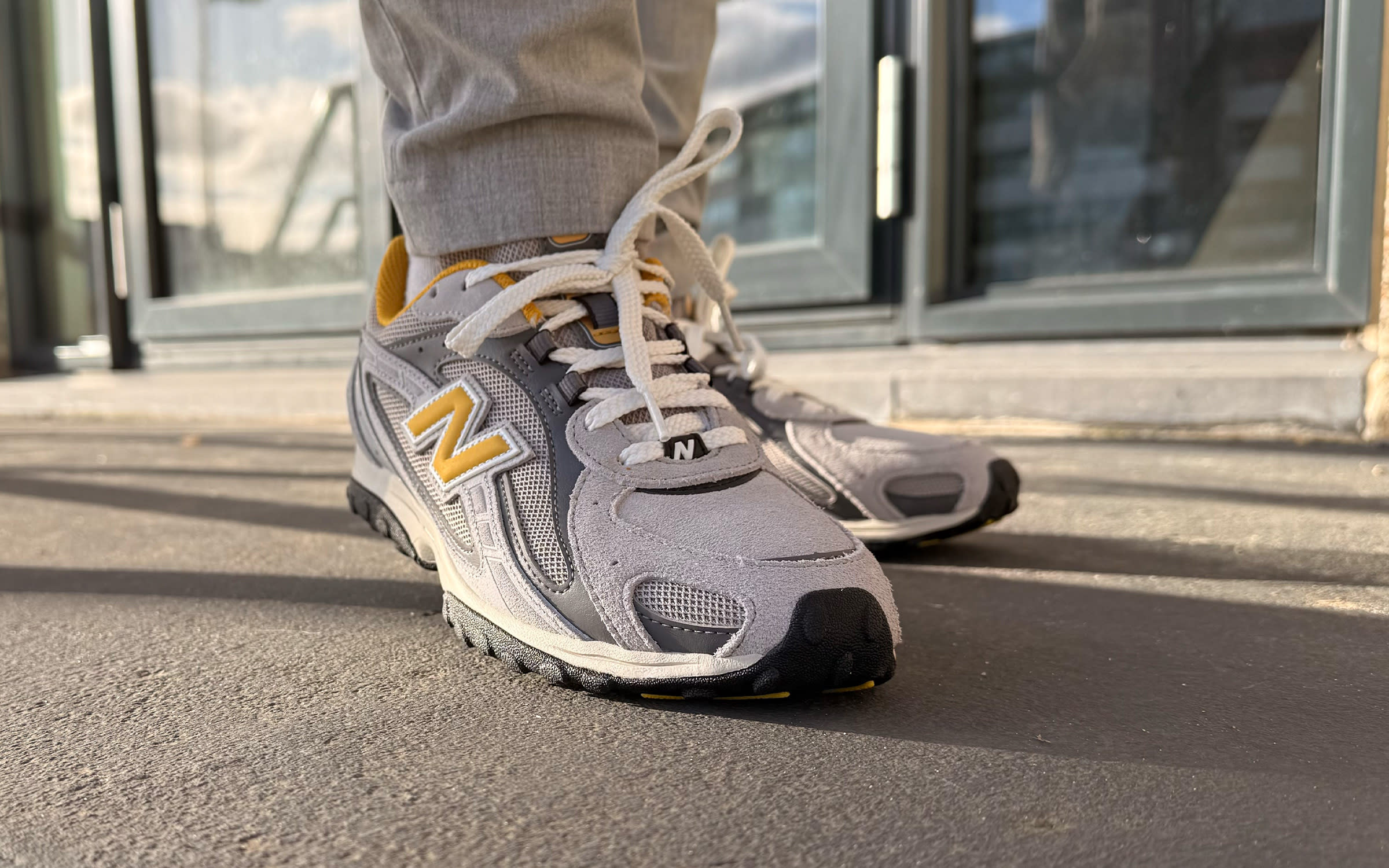 6 New Balance 204 L Baroque Gold Raincloud