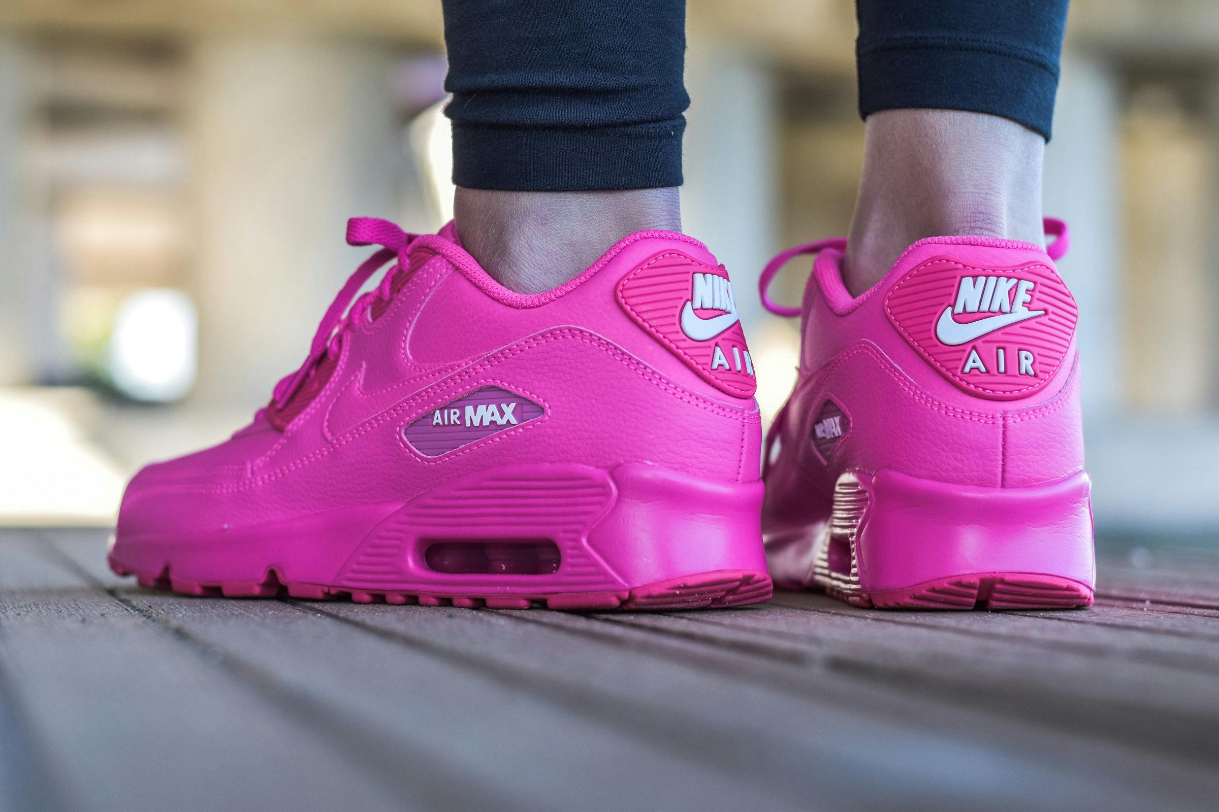 Fel roze nike air max deals