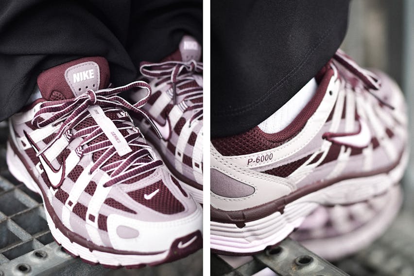 6 nike p 6000 wmns burgundy crush hv2522 600 sneaker squad