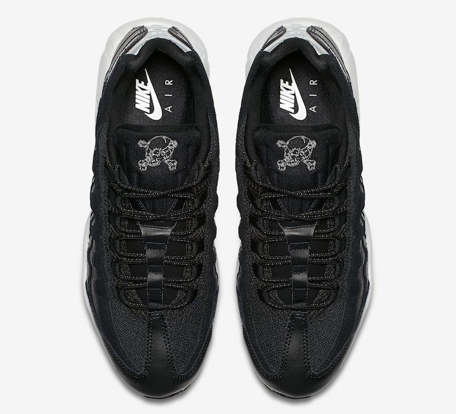 De eerste beelden van de Nike Air Max 95 Skulls