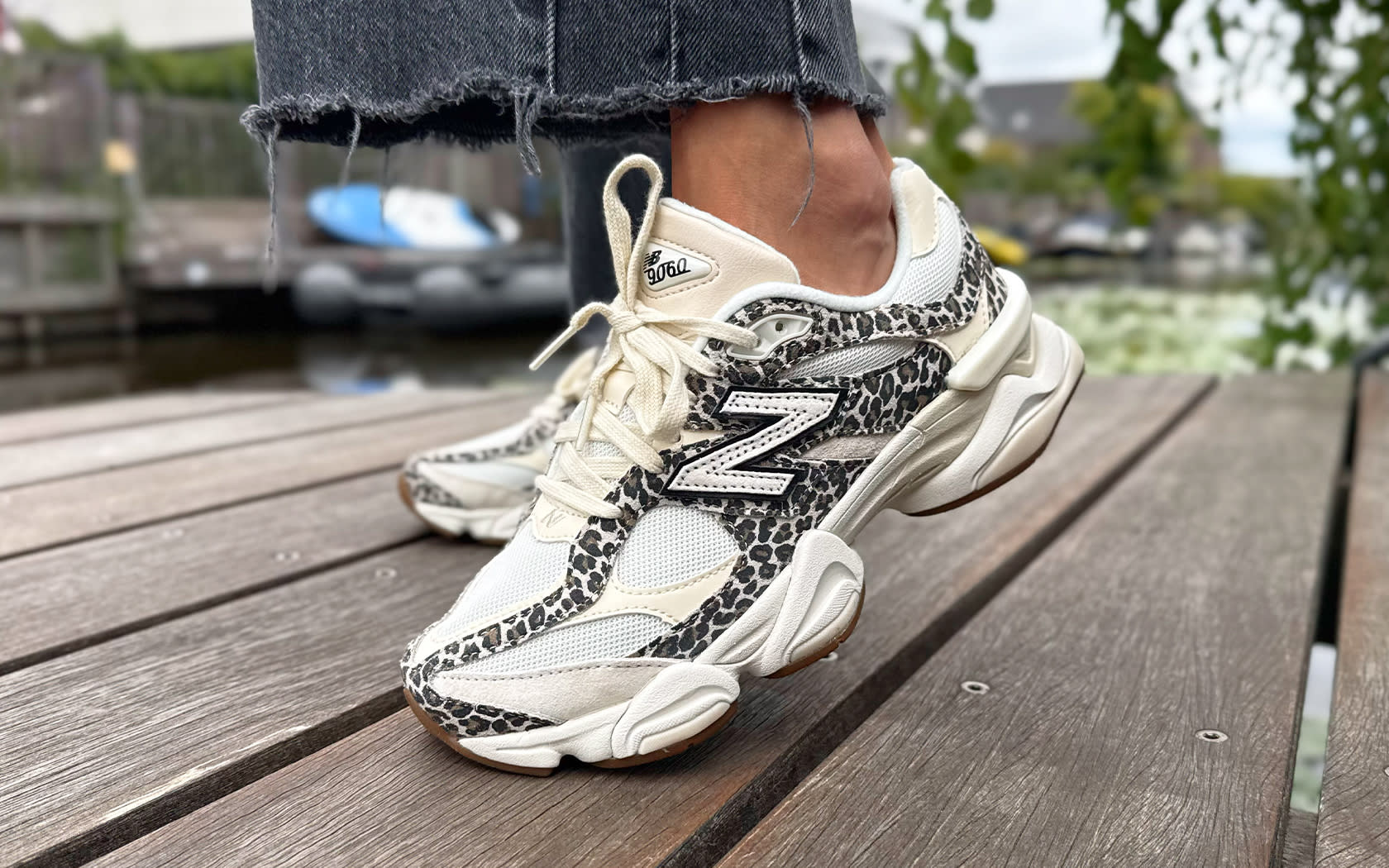 8 new balance 9060 wmns beige brown leopard print u9060alp