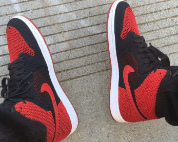 Air Jordan 1 High OG Flyknit Banned BRED