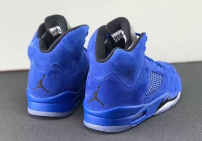 De Air Jordan 5 Blue Suede Is Vanaf September Verkrijgbaar