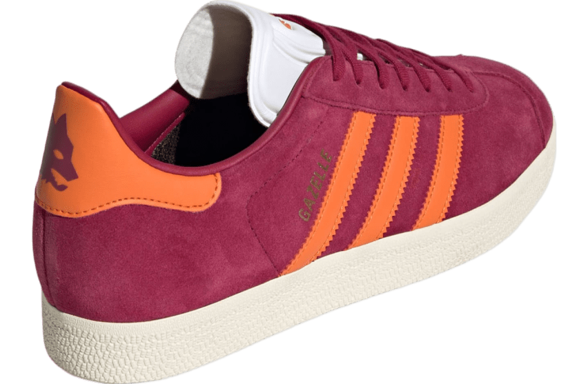 AS Roma x Adidas Gazelle Burgundy Foto 3