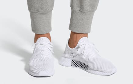Adidas originals deerupt bianche sales