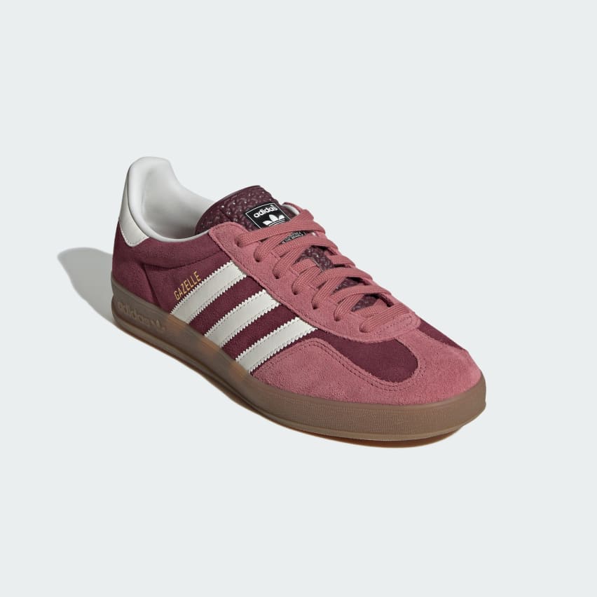 Adidas Gazelle Indoor Maroon Foto 2