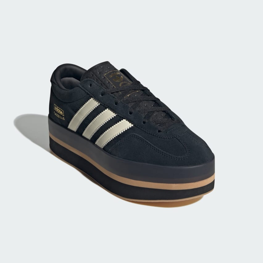 Adidas Gazelle Stack Wmns Black Gum Foto 2