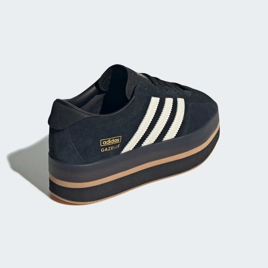 Adidas Gazelle Stack Wmns Black Gum Foto 3