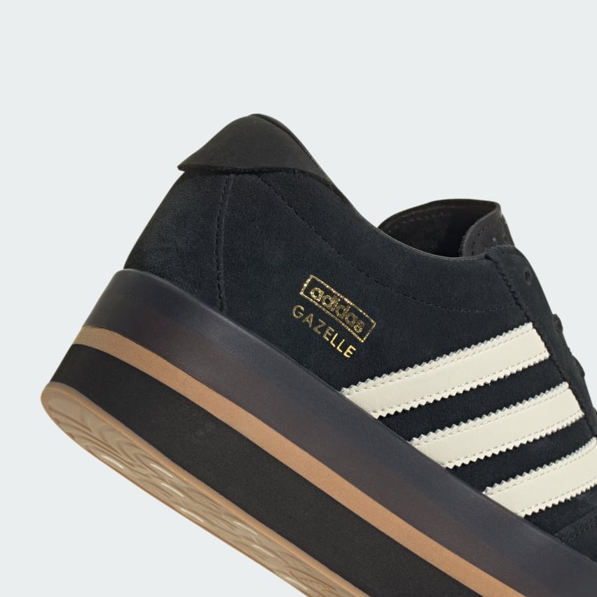 Adidas Gazelle Stack Wmns Black Gum Foto 4