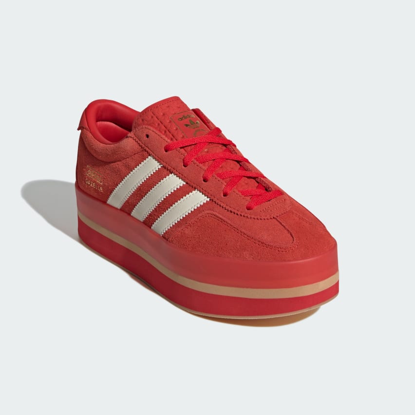 Adidas Gazelle Stack Wmns Red Foto 2