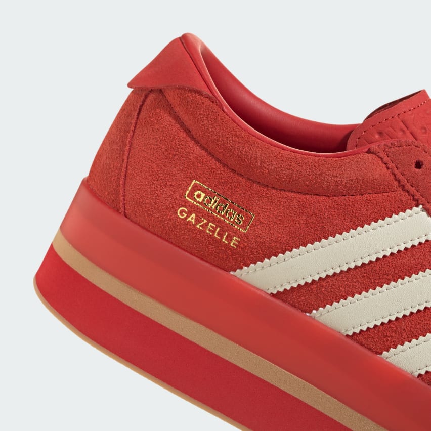 Adidas Gazelle Stack Wmns Red Foto 4