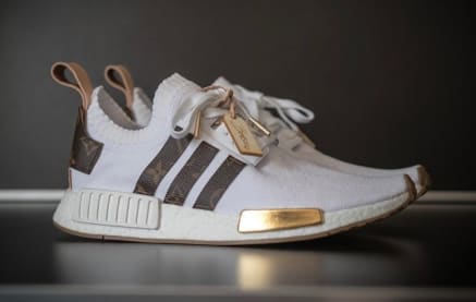 Louis Vuitton x adidas NMD R1 Custom Sneaker Squad