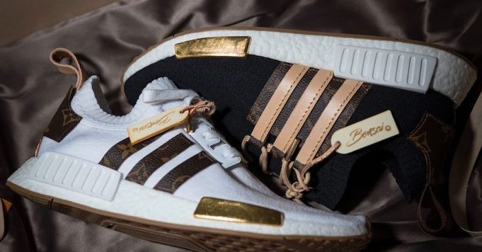 Louis Vuitton x adidas NMD R1 Custom Sneaker Squad