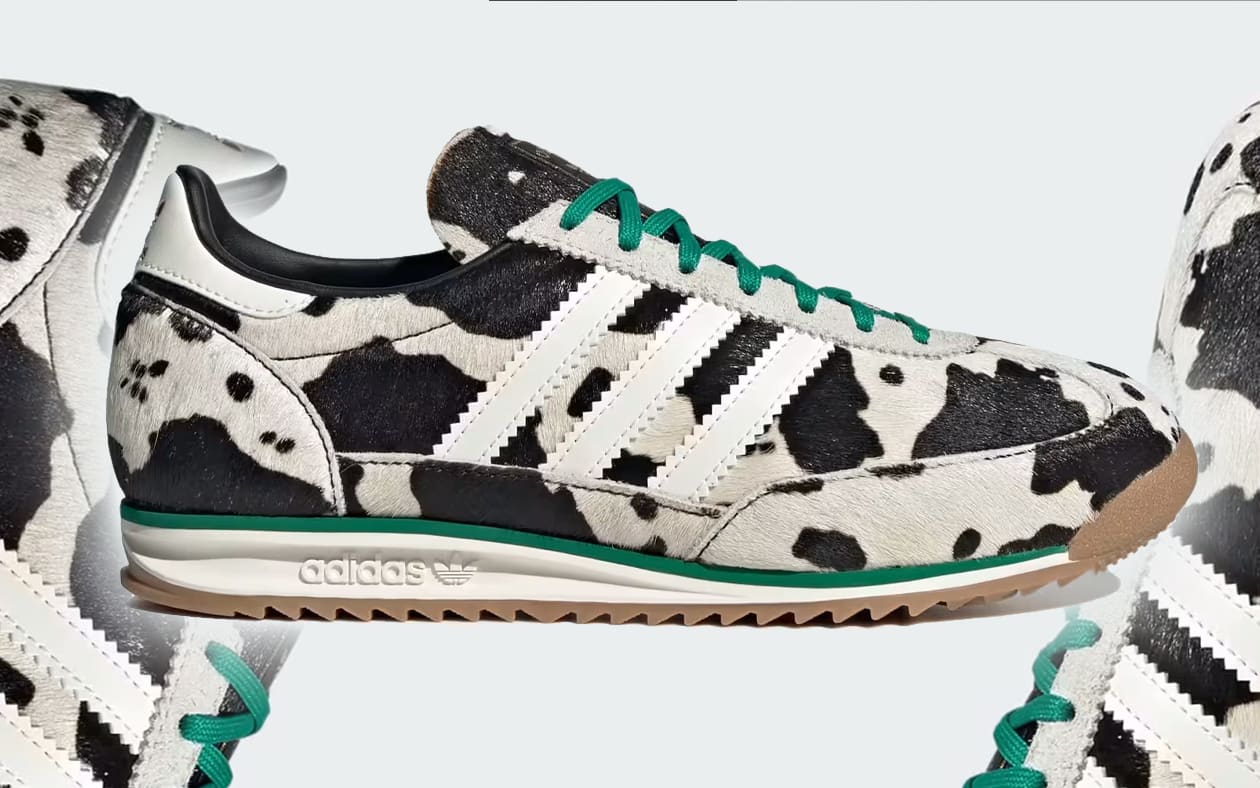 Adidas SL72 OG Cow Print JR1639
