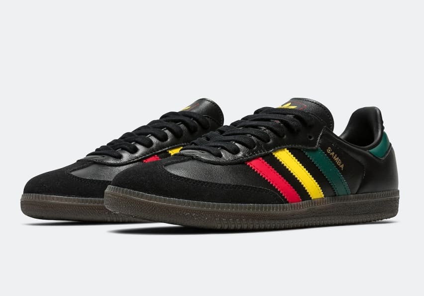 Adidas Samba OG Rasta Pack Foto 2