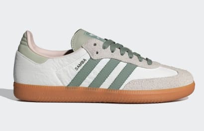 Adidas Samba OG Silver Green Foto 1