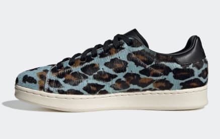 Adidas stan shop smith blanche leopard