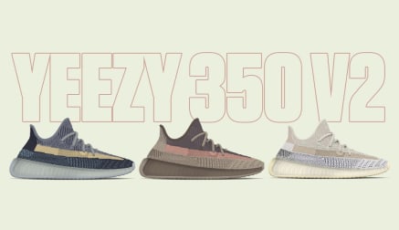 Adidas dropt volgend jaar drie nieuwe "Ash" colorways voor de Yeezy Boost 350 v2